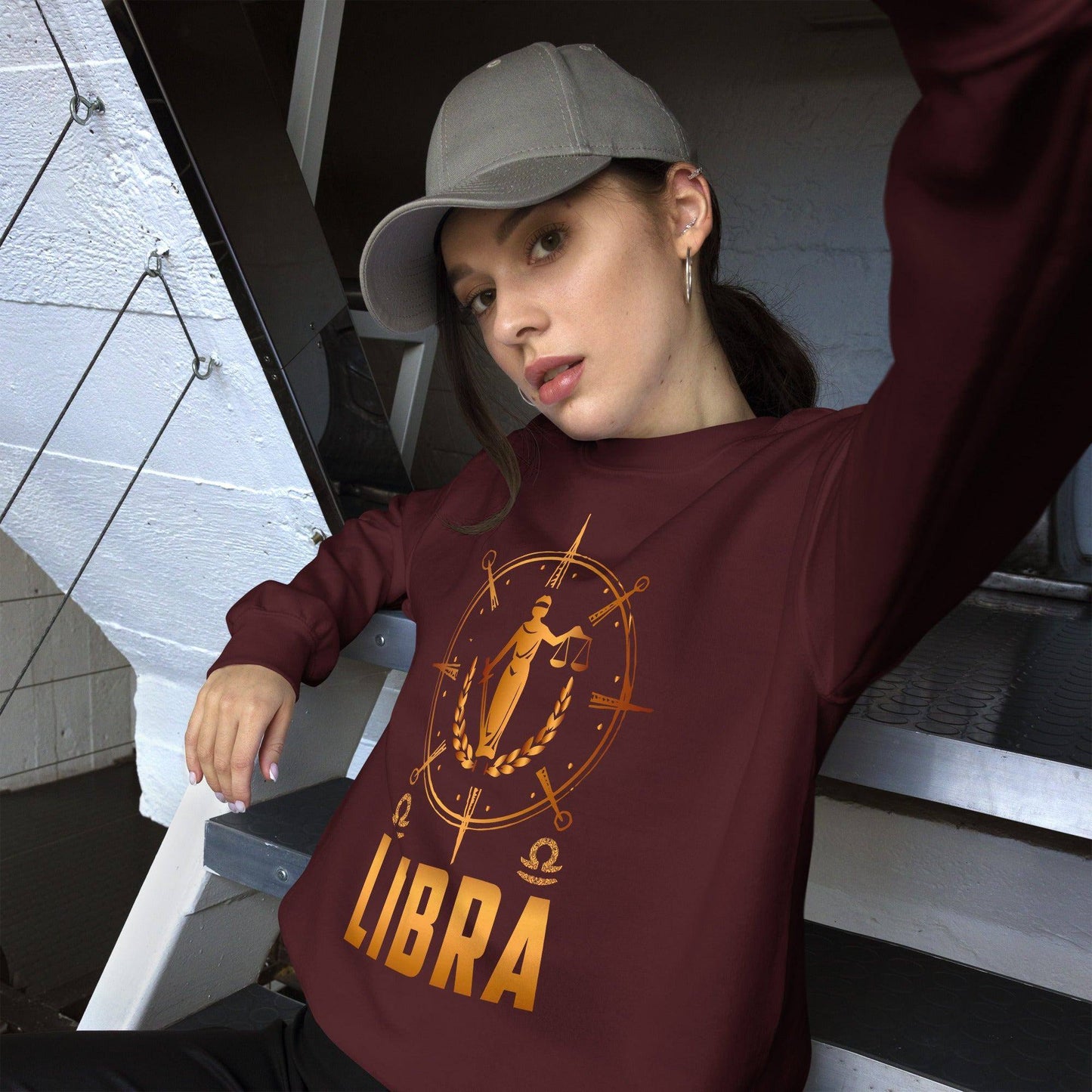 sternzeichen-waage-unisex-pullover-pullover-jlr-design-3 - JLR Design