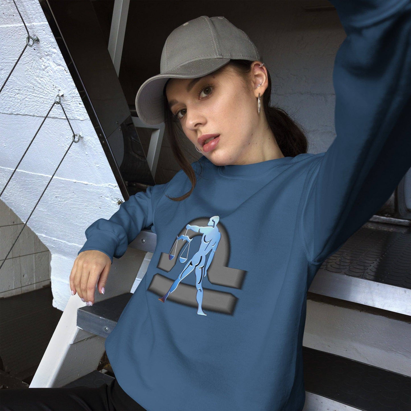 sternzeichen-waage-unisex-pullover-pullover-jlr-design-44591 - JLR Design