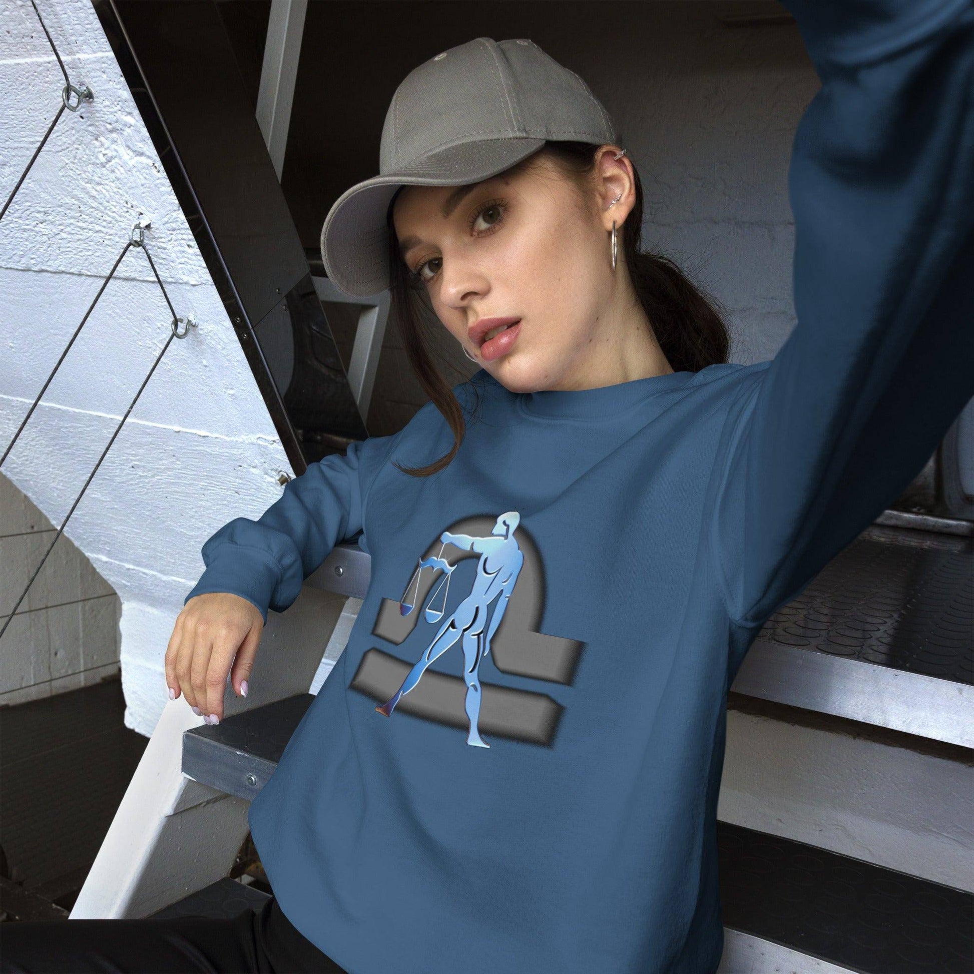 sternzeichen-waage-unisex-pullover-pullover-jlr-design-44591 - JLR Design