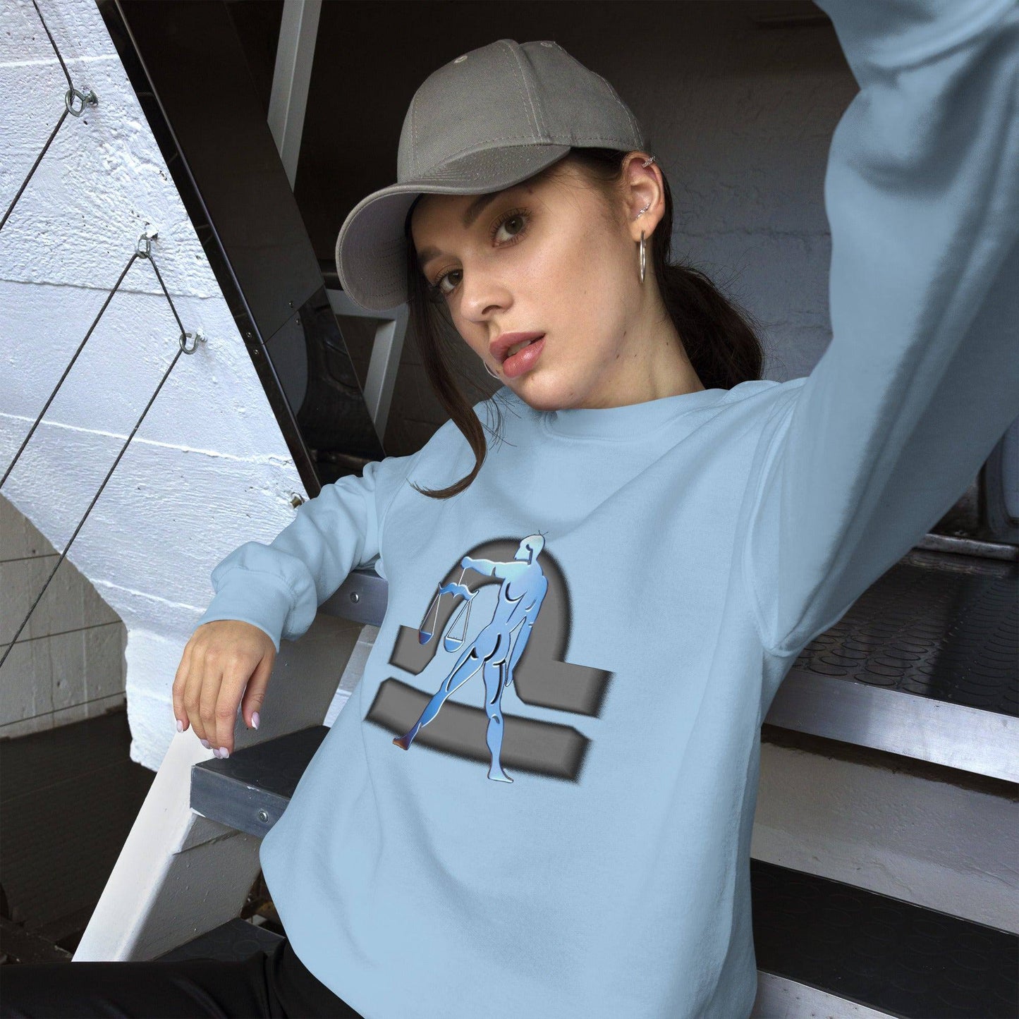 sternzeichen-waage-unisex-pullover-pullover-jlr-design-76792 - JLR Design