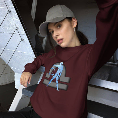 sternzeichen-waage-unisex-pullover-pullover-jlr-design-77359 - JLR Design