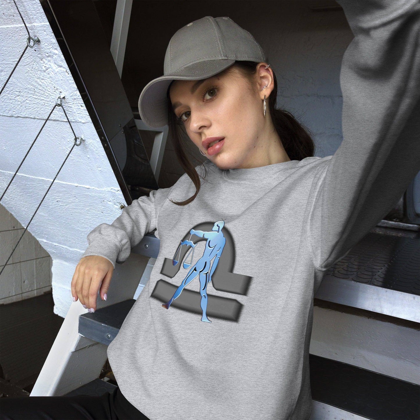 sternzeichen-waage-unisex-pullover-pullover-jlr-design-81748 - JLR Design