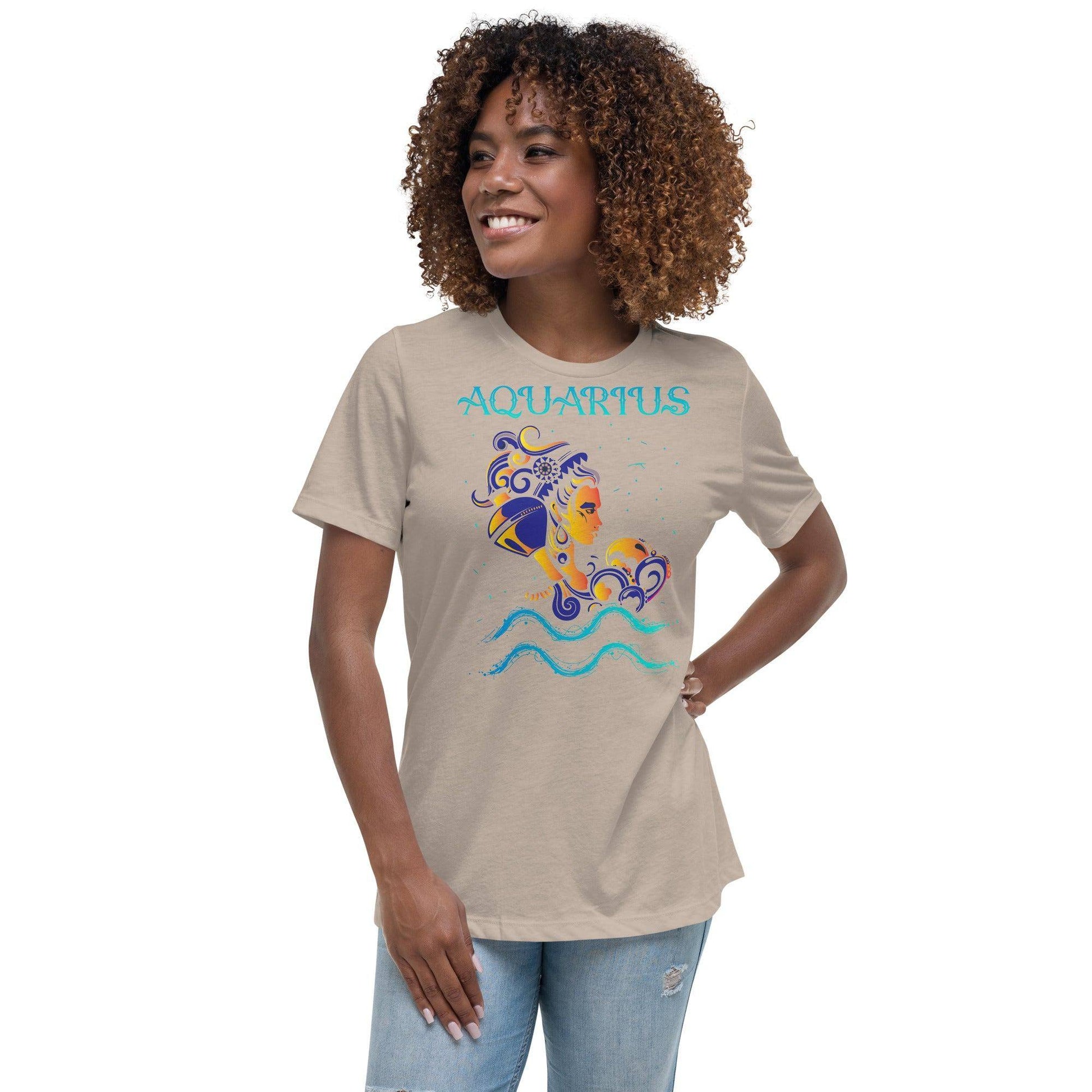 sternzeichen-wassermann-damen-t-shirt-t-shirt-jlr-design-10 - JLR Design