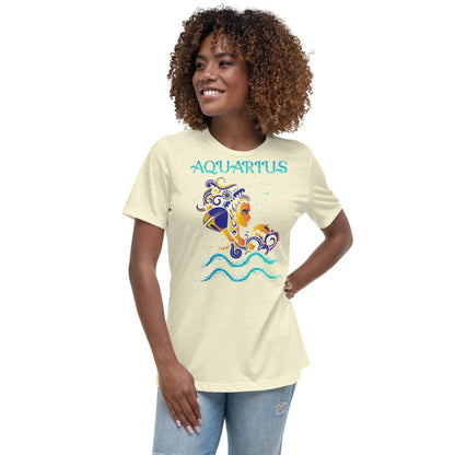sternzeichen-wassermann-damen-t-shirt-t-shirt-jlr-design-14 - JLR Design