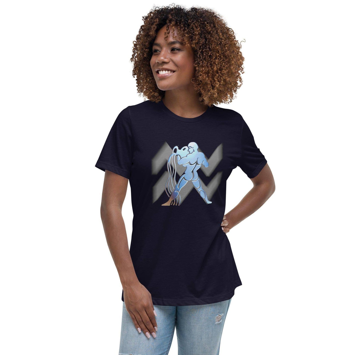 sternzeichen-wassermann-damen-t-shirt-t-shirt-jlr-design-16042 - JLR Design