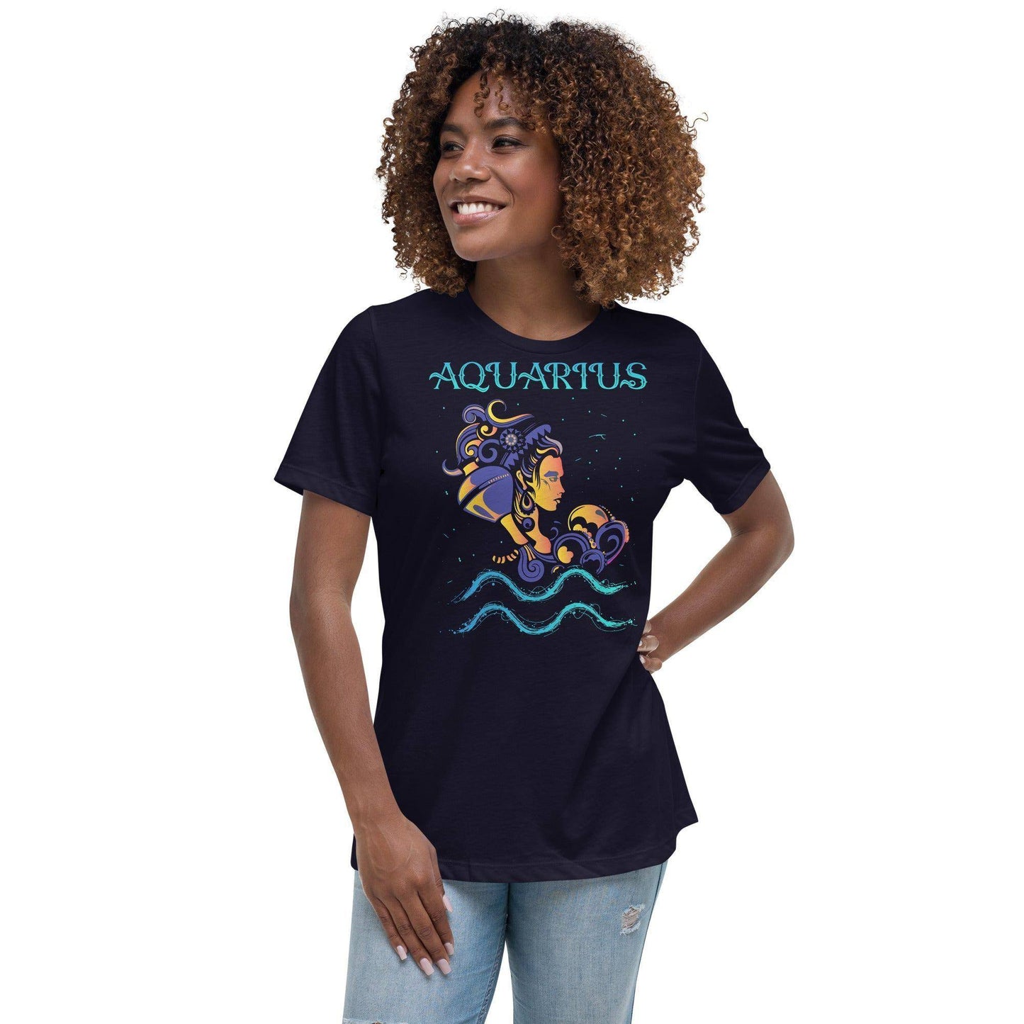 sternzeichen-wassermann-damen-t-shirt-t-shirt-jlr-design-2 - JLR Design