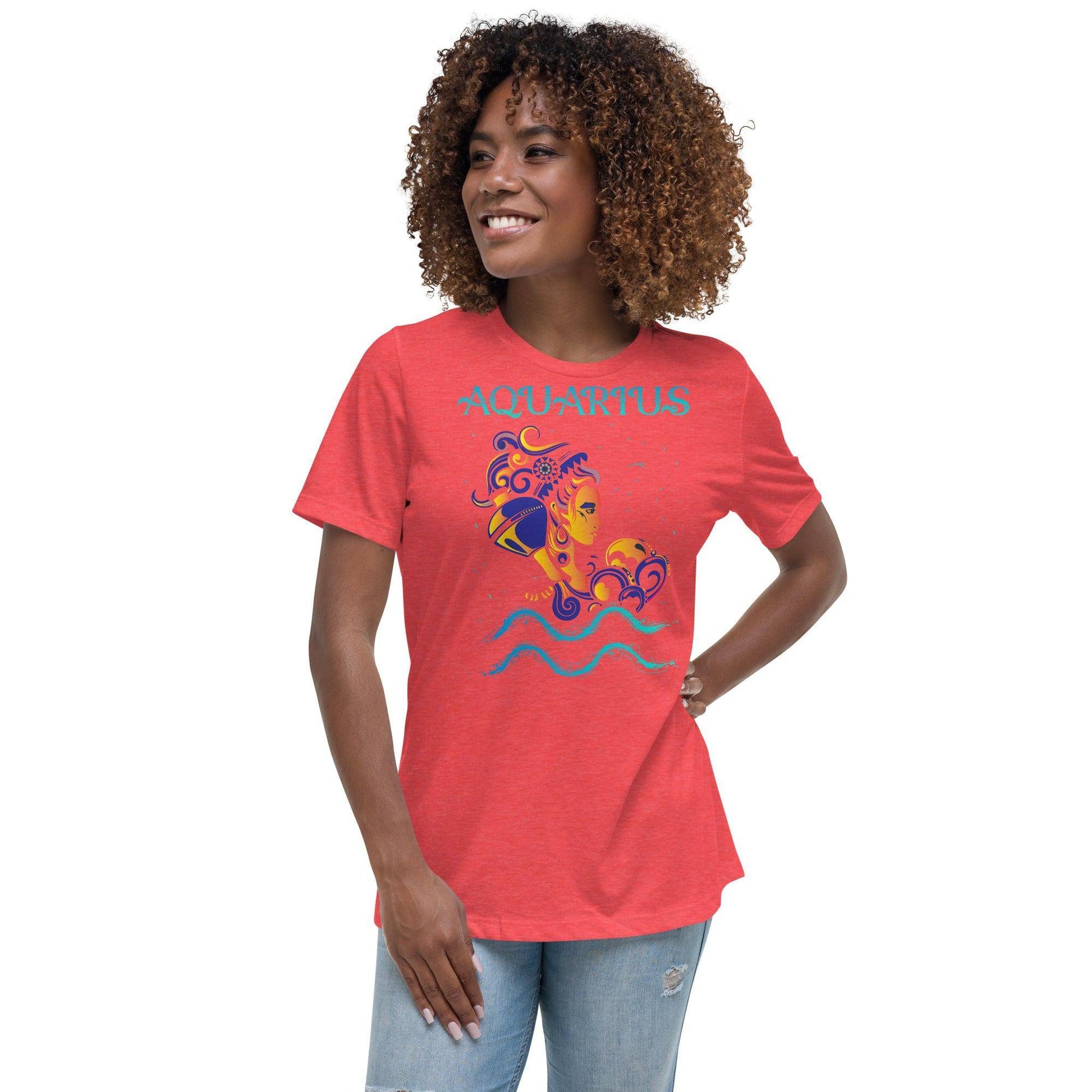 sternzeichen-wassermann-damen-t-shirt-t-shirt-jlr-design-5 - JLR Design