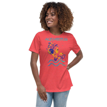 sternzeichen-wassermann-damen-t-shirt-t-shirt-jlr-design-5 - JLR Design