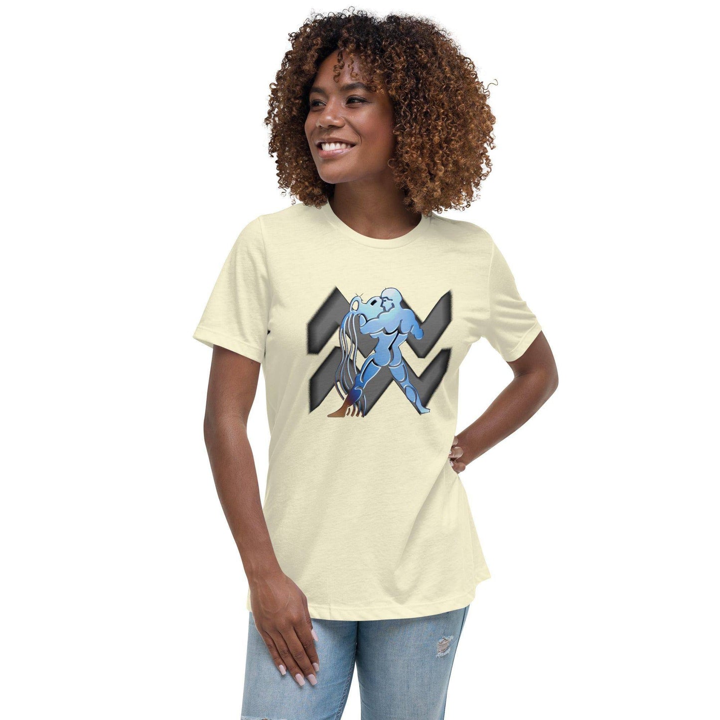 sternzeichen-wassermann-damen-t-shirt-t-shirt-jlr-design-54316 - JLR Design