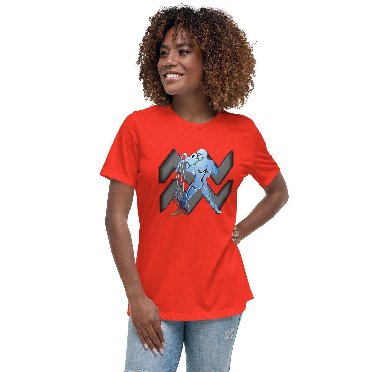 sternzeichen-wassermann-damen-t-shirt-t-shirt-jlr-design-58956 - JLR Design