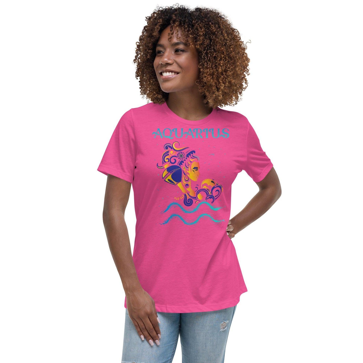 sternzeichen-wassermann-damen-t-shirt-t-shirt-jlr-design-6 - JLR Design