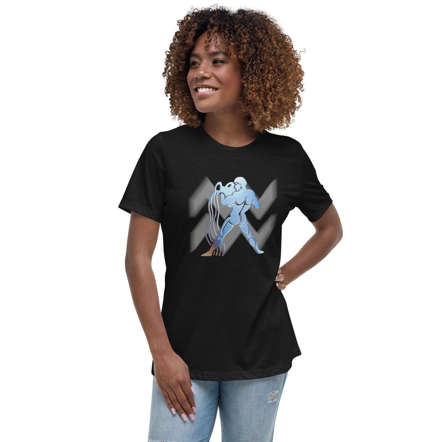 sternzeichen-wassermann-damen-t-shirt-t-shirt-jlr-design-74885 - JLR Design