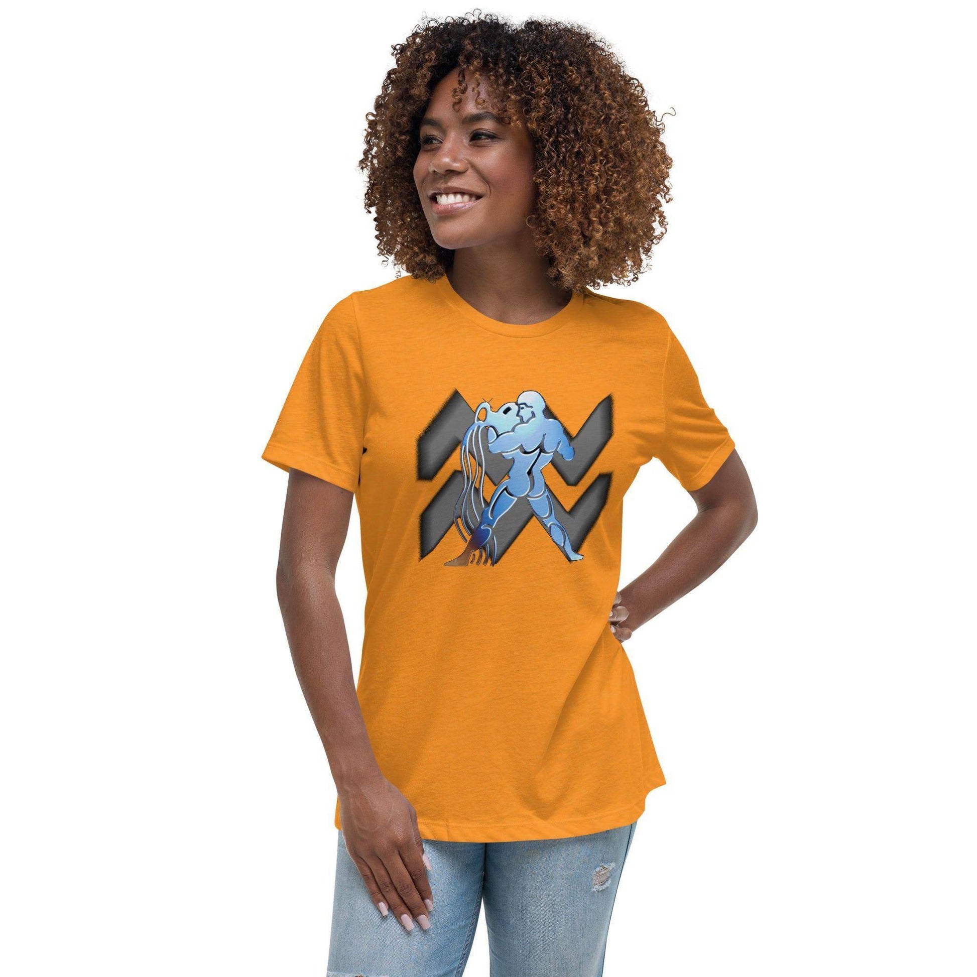 sternzeichen-wassermann-damen-t-shirt-t-shirt-jlr-design-80702 - JLR Design