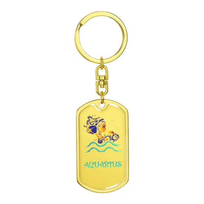sternzeichen-wassermann-dog-tag-schlusselanhanger-jewelry-jlr-design-2 - JLR Design