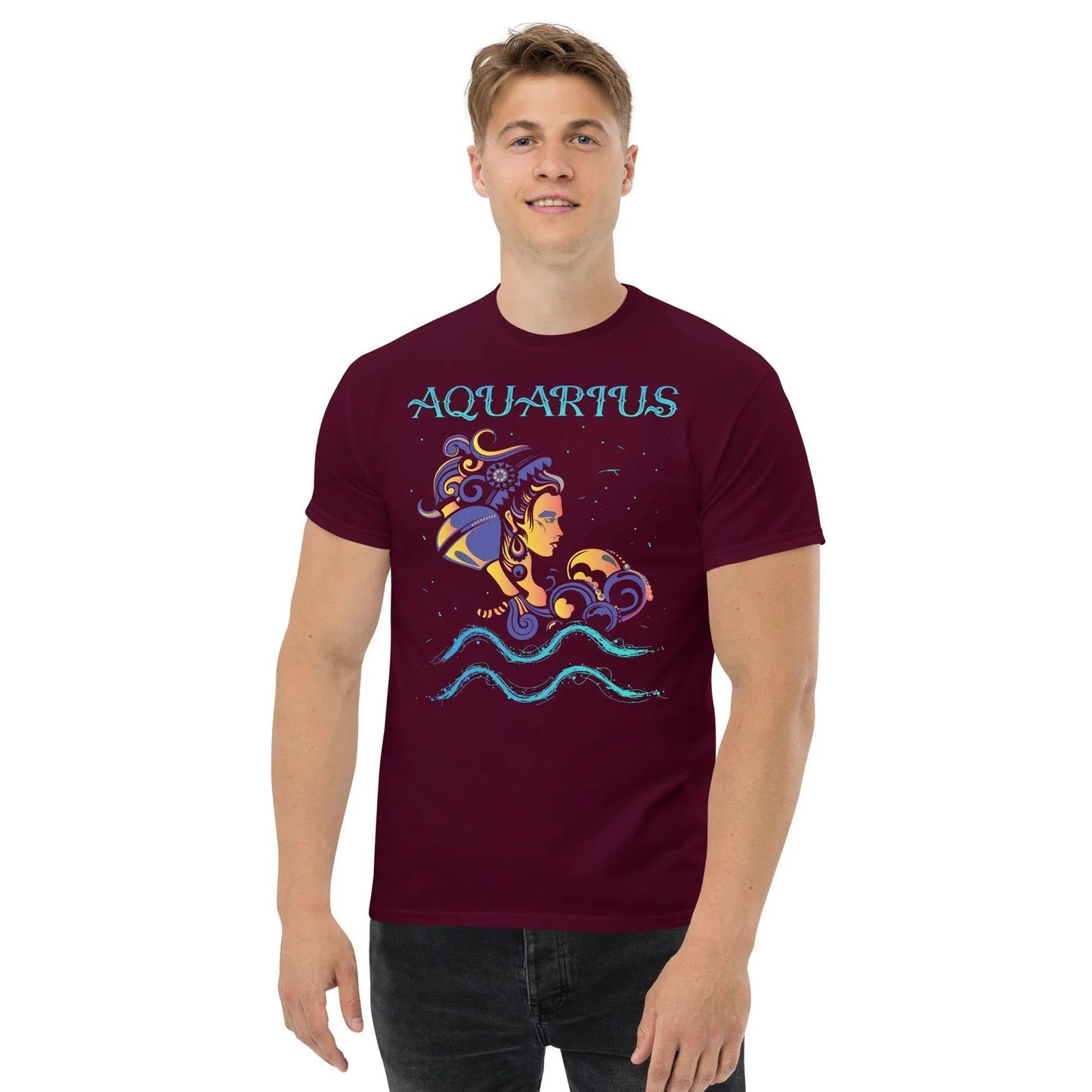 sternzeichen-wassermann-herren-t-shirt-t-shirt-jlr-design-1 - JLR Design