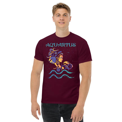 sternzeichen-wassermann-herren-t-shirt-t-shirt-jlr-design-1 - JLR Design