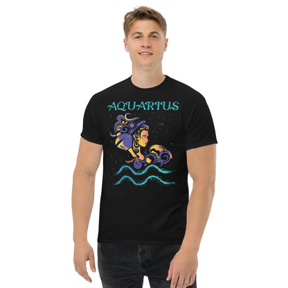 sternzeichen-wassermann-herren-t-shirt-t-shirt-jlr-design-4 - JLR Design