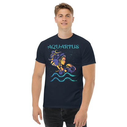 sternzeichen-wassermann-herren-t-shirt-t-shirt-jlr-design-7 - JLR Design
