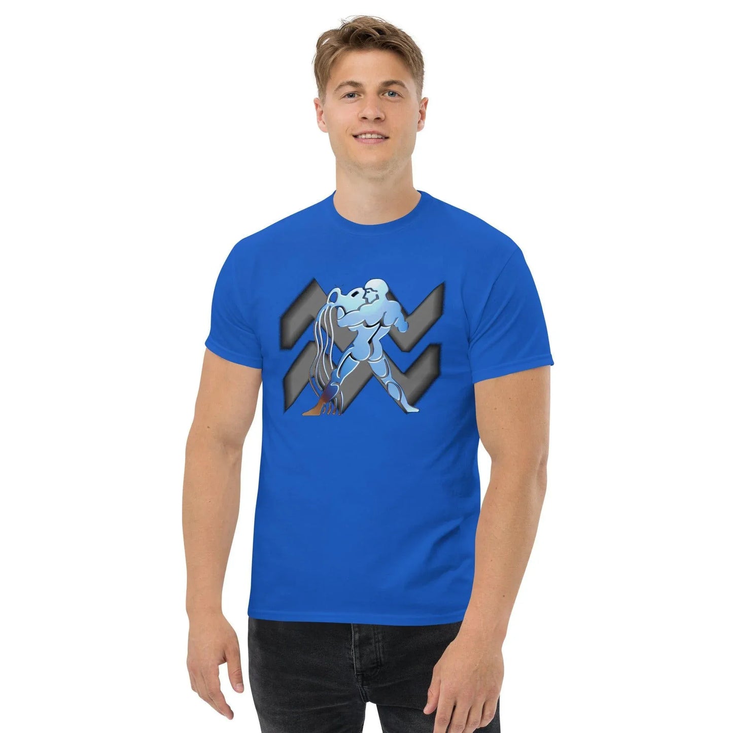 sternzeichen-wassermann-herren-t-shirt-t-shirt-jlr-design-86287 - JLR Design