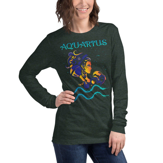 sternzeichen-wassermann-langarmshirt-langarmshirt-jlr-design-1 - JLR Design