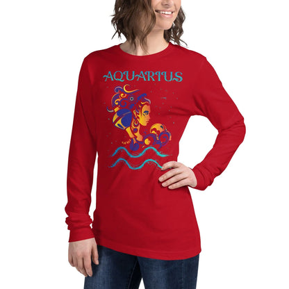 sternzeichen-wassermann-langarmshirt-langarmshirt-jlr-design-15 - JLR Design