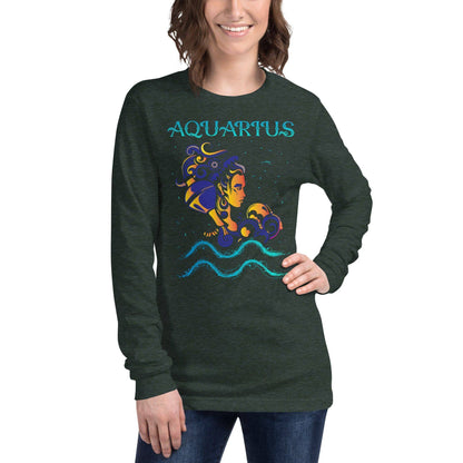 sternzeichen-wassermann-langarmshirt-langarmshirt-jlr-design-17 - JLR Design