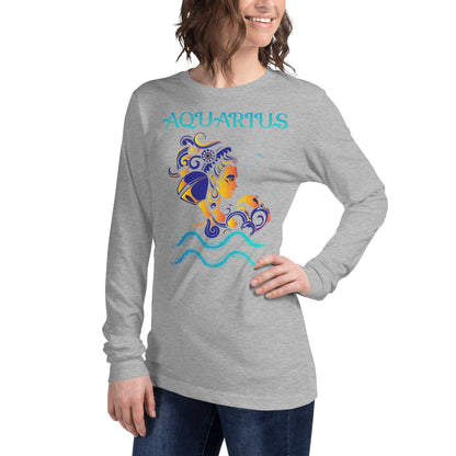 sternzeichen-wassermann-langarmshirt-langarmshirt-jlr-design-35 - JLR Design
