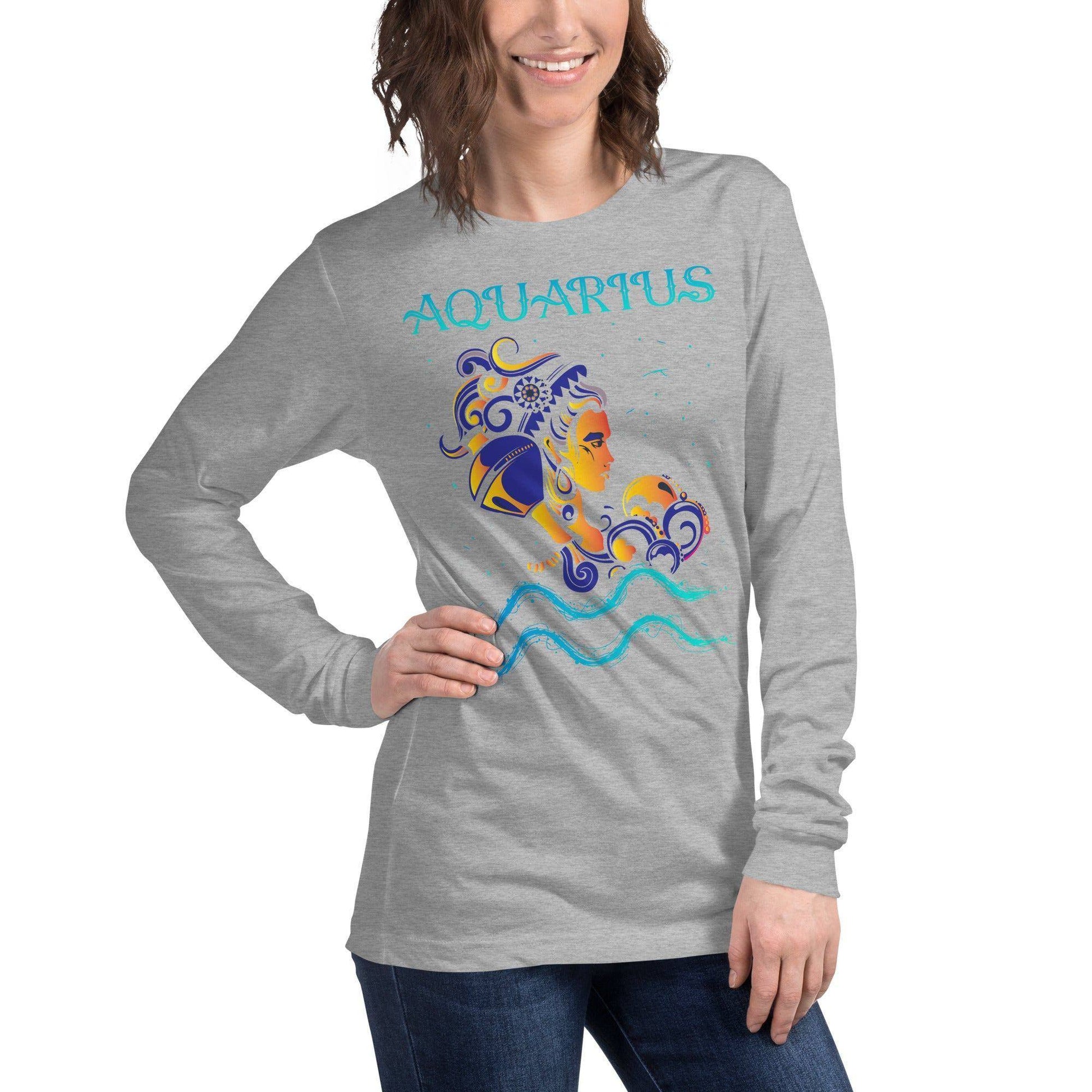 sternzeichen-wassermann-langarmshirt-langarmshirt-jlr-design-36 - JLR Design