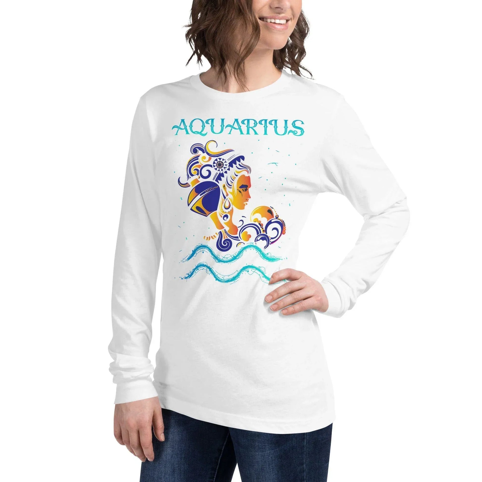 sternzeichen-wassermann-langarmshirt-langarmshirt-jlr-design-38 - JLR Design