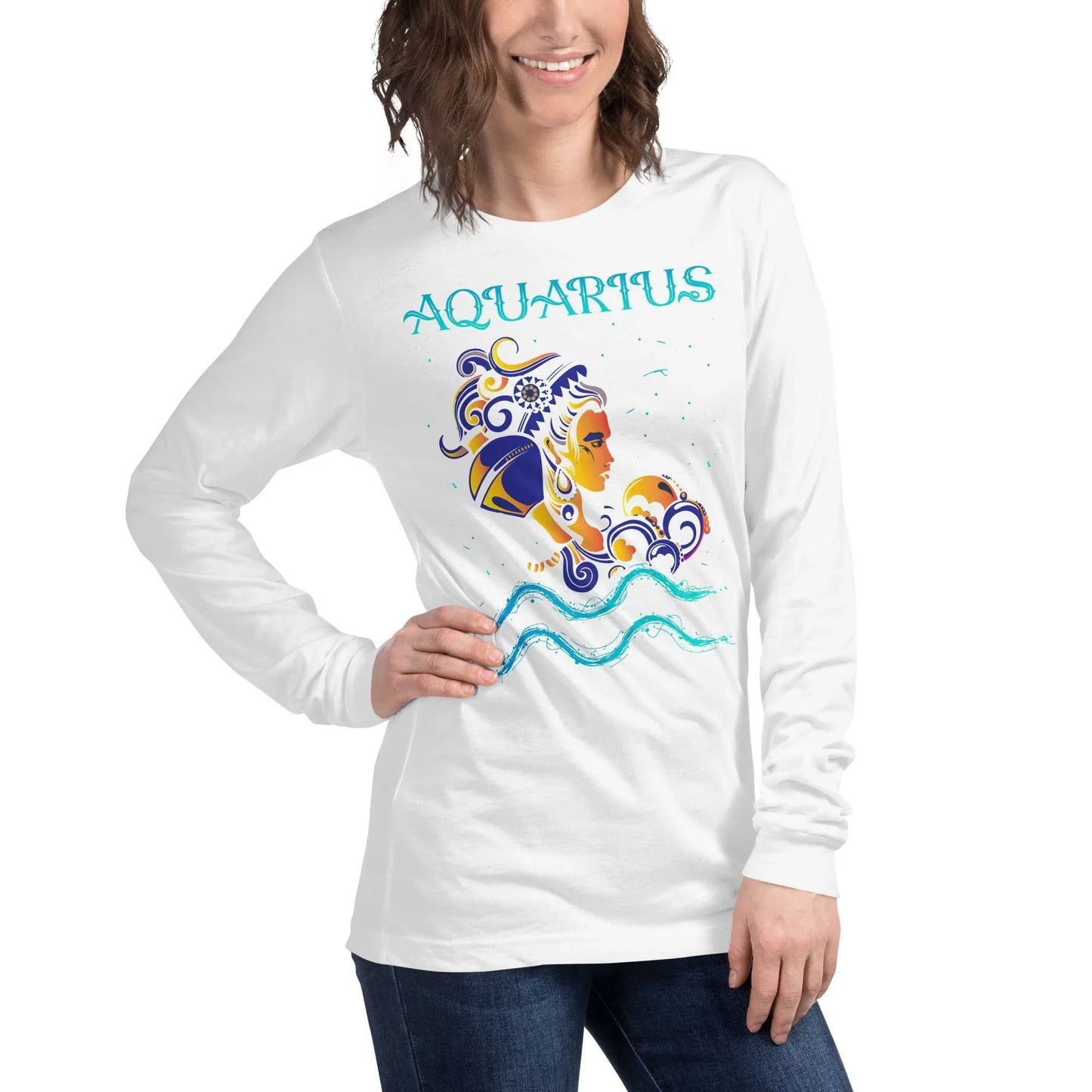 sternzeichen-wassermann-langarmshirt-langarmshirt-jlr-design-39 - JLR Design