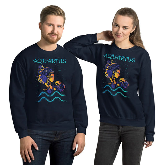 sternzeichen-wassermann-unisex-pullover-pullover-jlr-design-1 - JLR Design