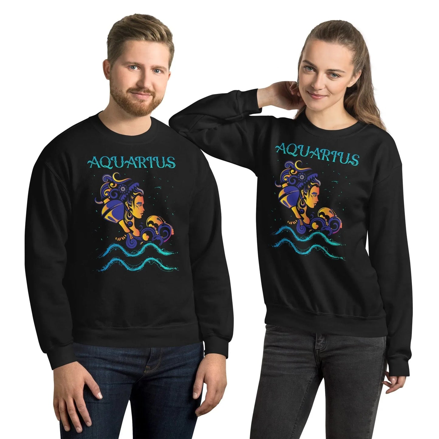 sternzeichen-wassermann-unisex-pullover-pullover-jlr-design-2 - JLR Design