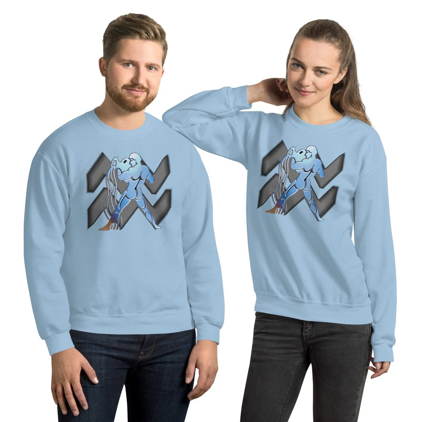 sternzeichen-wassermann-unisex-pullover-pullover-jlr-design-66134 - JLR Design