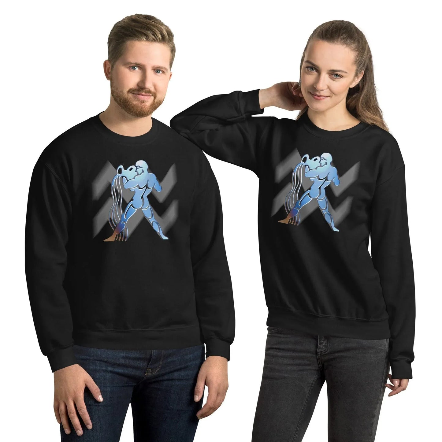 sternzeichen-wassermann-unisex-pullover-pullover-jlr-design-92646 - JLR Design