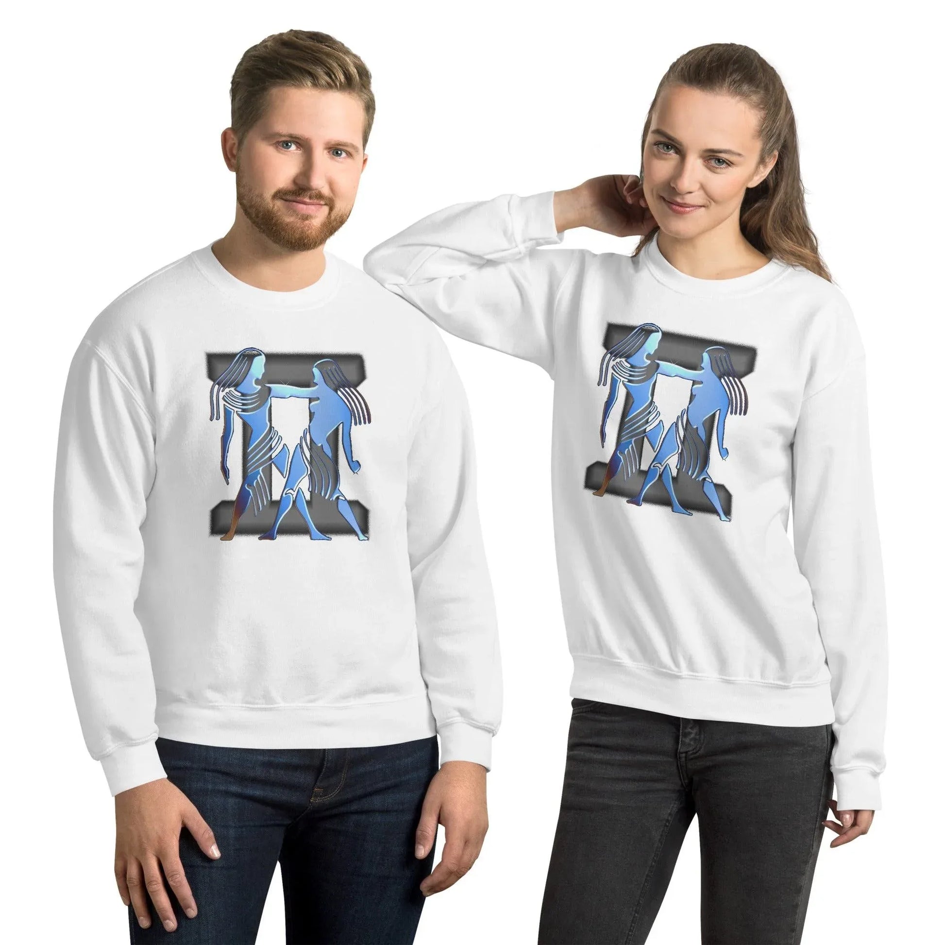 sternzeichen-zwilling-unisex-pullover-pullover-jlr-design-11 - JLR Design