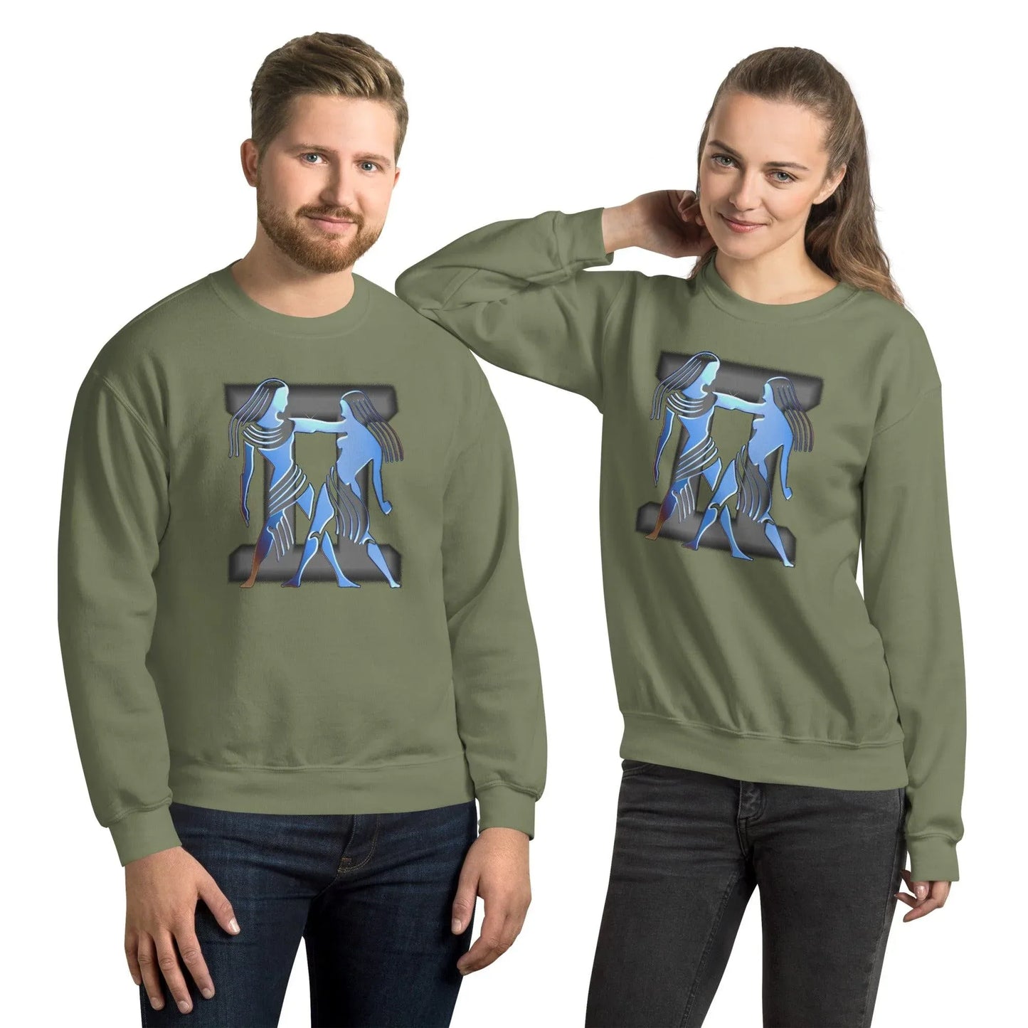 sternzeichen-zwilling-unisex-pullover-pullover-jlr-design-7 - JLR Design