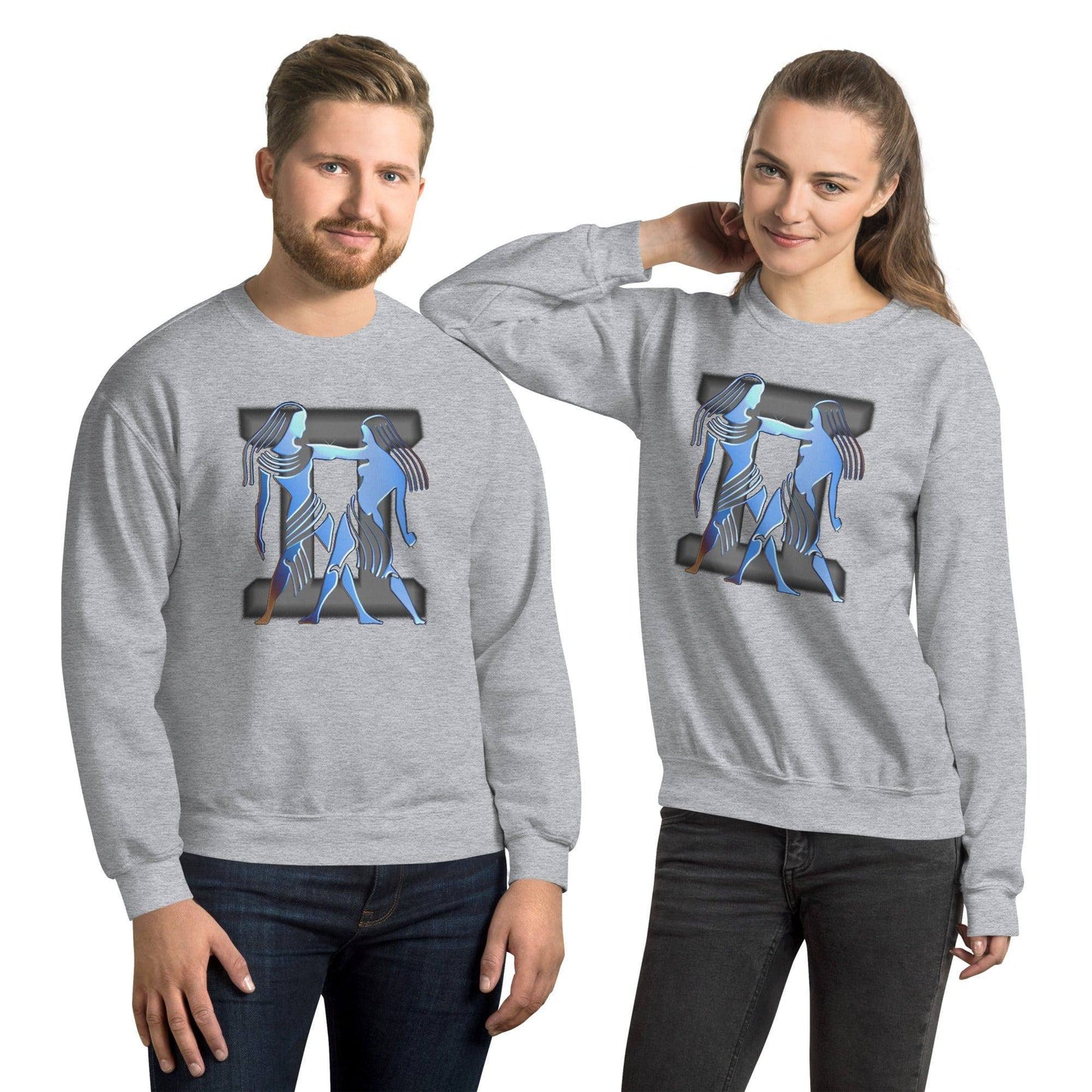 sternzeichen-zwilling-unisex-pullover-pullover-jlr-design-9 - JLR Design