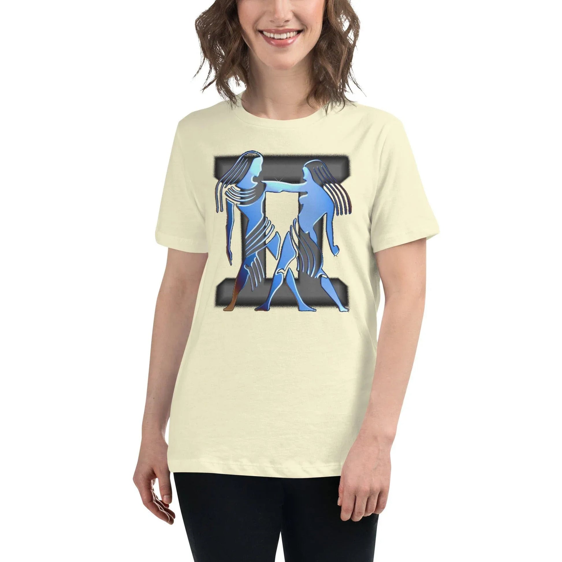 sternzeichen-zwillinge-damen-t-shirt-t-shirt-jlr-design-13445 - JLR Design