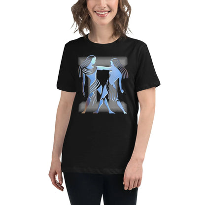 sternzeichen-zwillinge-damen-t-shirt-t-shirt-jlr-design-14318 - JLR Design