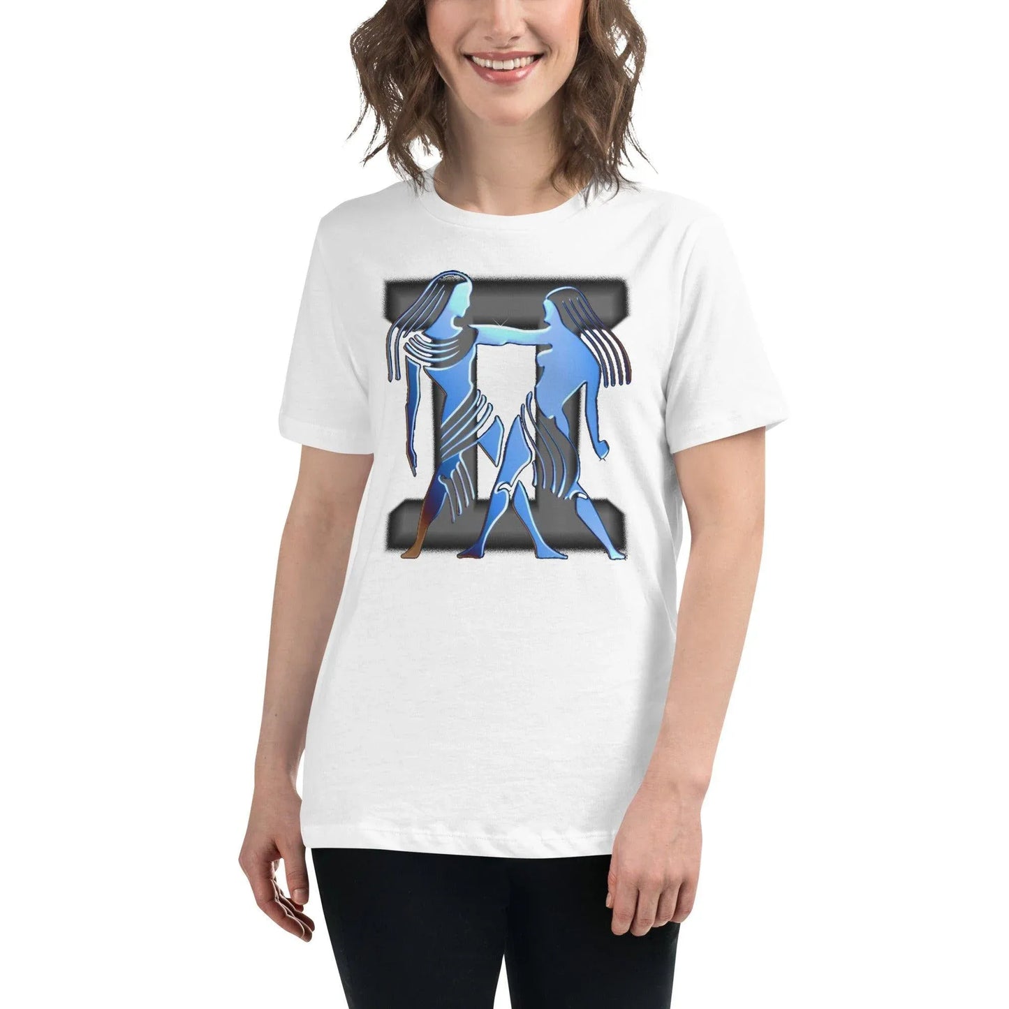 sternzeichen-zwillinge-damen-t-shirt-t-shirt-jlr-design-47767 - JLR Design