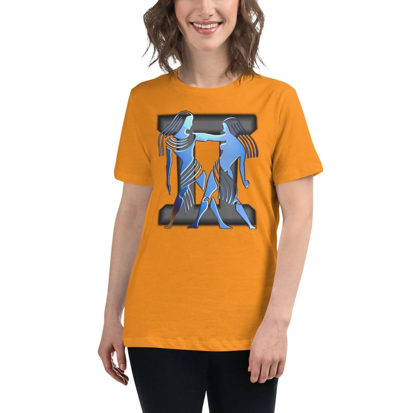 sternzeichen-zwillinge-damen-t-shirt-t-shirt-jlr-design-72388 - JLR Design