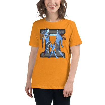 sternzeichen-zwillinge-damen-t-shirt-t-shirt-jlr-design-72388 - JLR Design