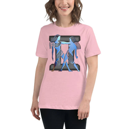 sternzeichen-zwillinge-damen-t-shirt-t-shirt-jlr-design-73551 - JLR Design