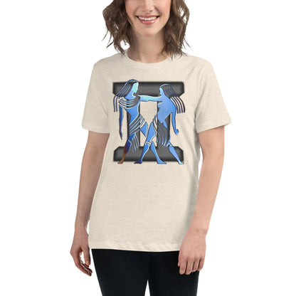 sternzeichen-zwillinge-damen-t-shirt-t-shirt-jlr-design-74315 - JLR Design