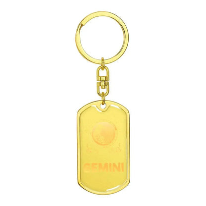 sternzeichen-zwillinge-dog-tag-schlusselanhanger-jewelry-jlr-design-2 - JLR Design