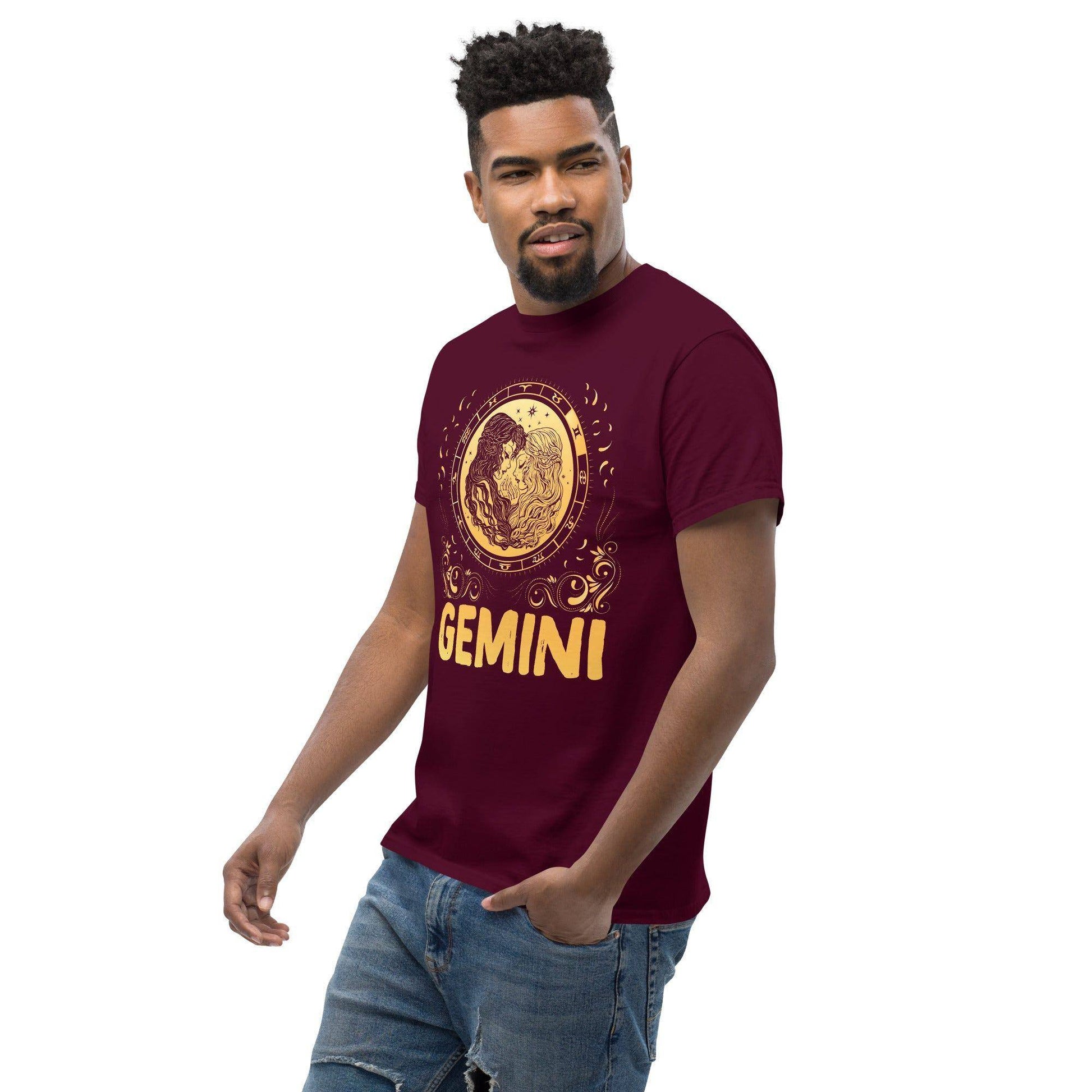 sternzeichen-zwillinge-herren-t-shirt-t-shirt-jlr-design-2 - JLR Design