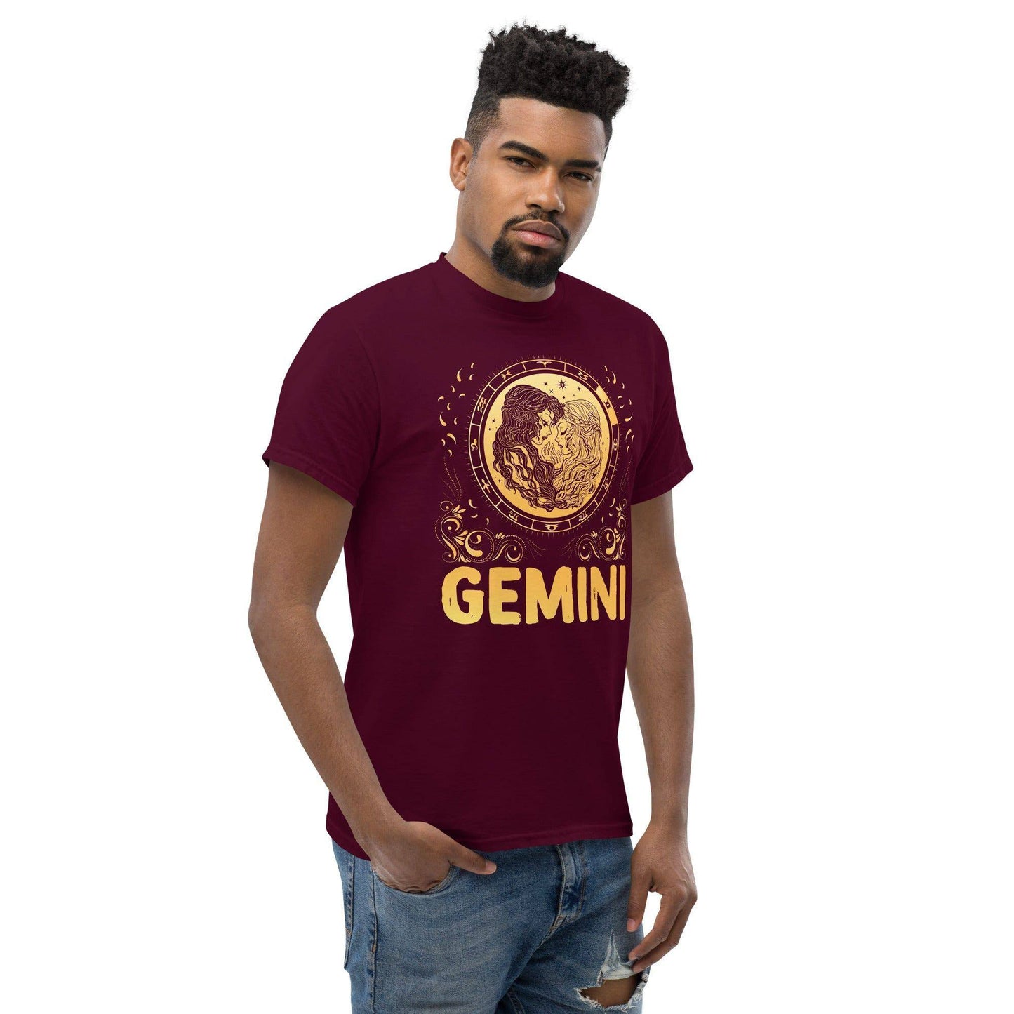 sternzeichen-zwillinge-herren-t-shirt-t-shirt-jlr-design-3 - JLR Design