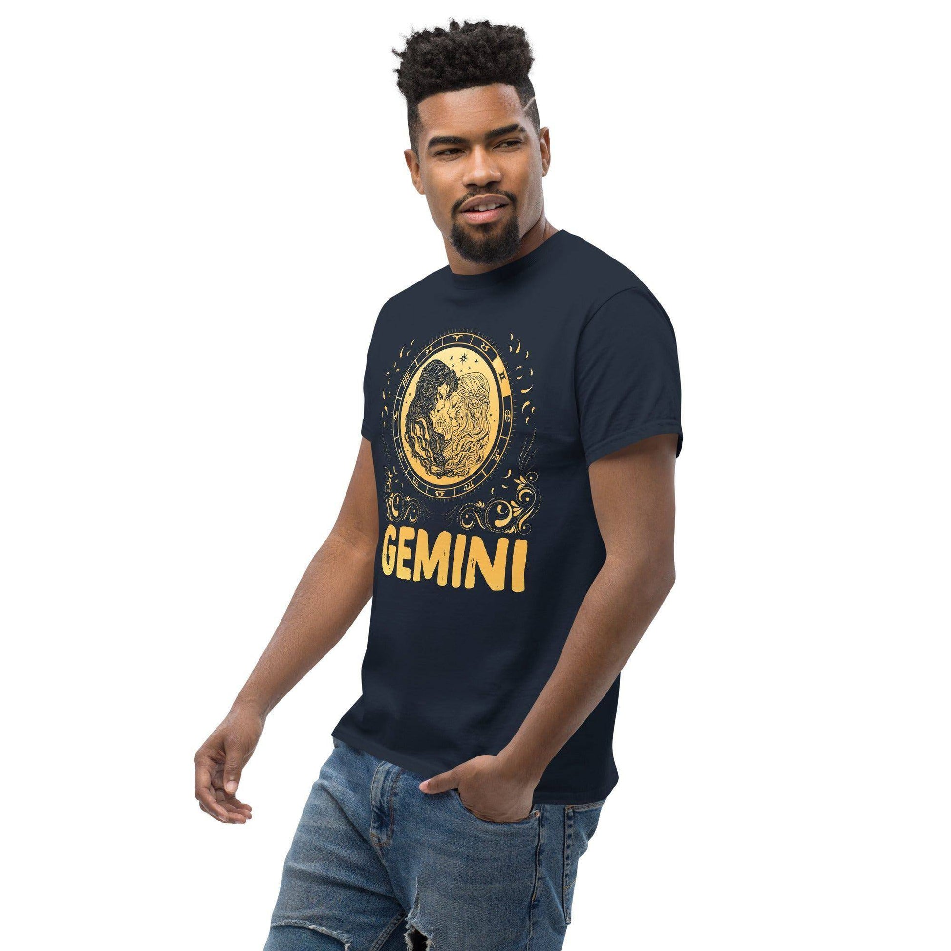 sternzeichen-zwillinge-herren-t-shirt-t-shirt-jlr-design-8 - JLR Design