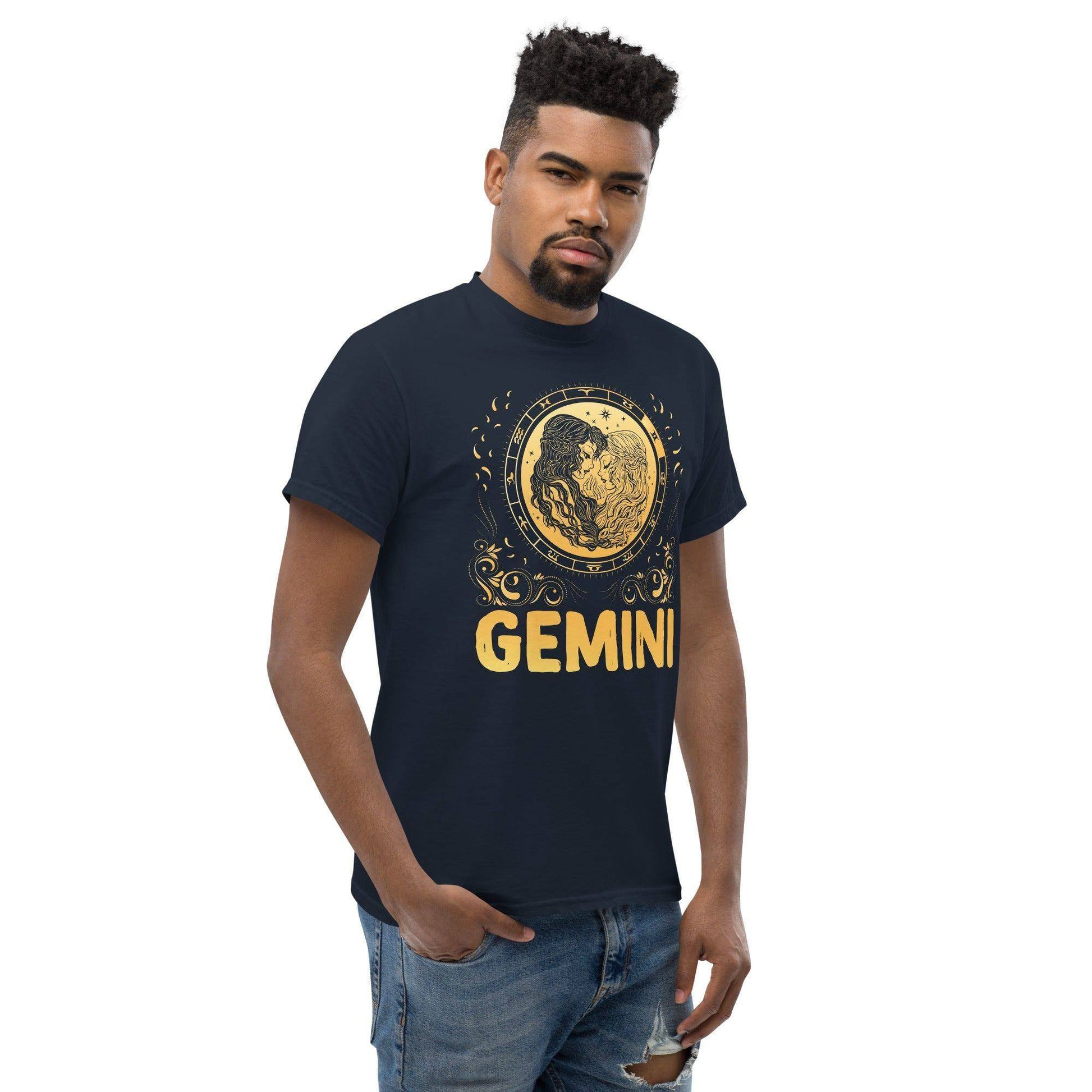 sternzeichen-zwillinge-herren-t-shirt-t-shirt-jlr-design-9 - JLR Design