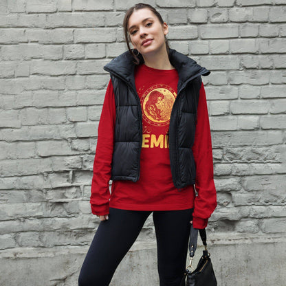 sternzeichen-zwillinge-langarmshirt-langarmshirt-jlr-design-10 - JLR Design